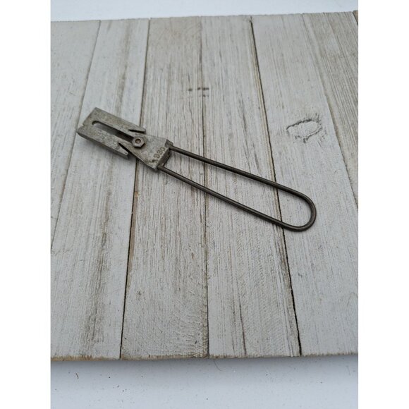 Vintage 1930 Cutting Tool Blade Slide Metal Art Patented March 4 1930 - Picture 1 of 6